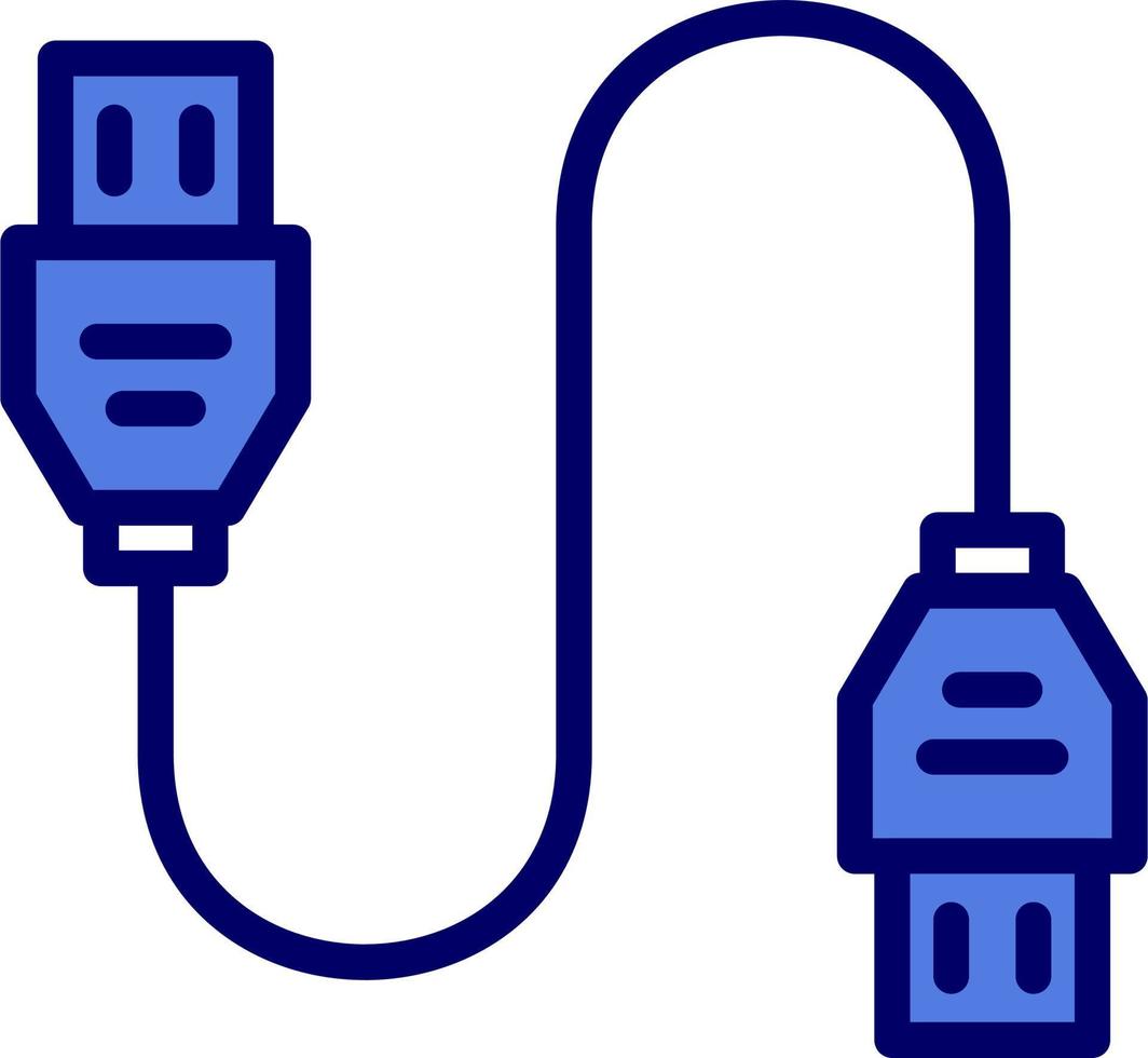 Data Cable Vector Icon