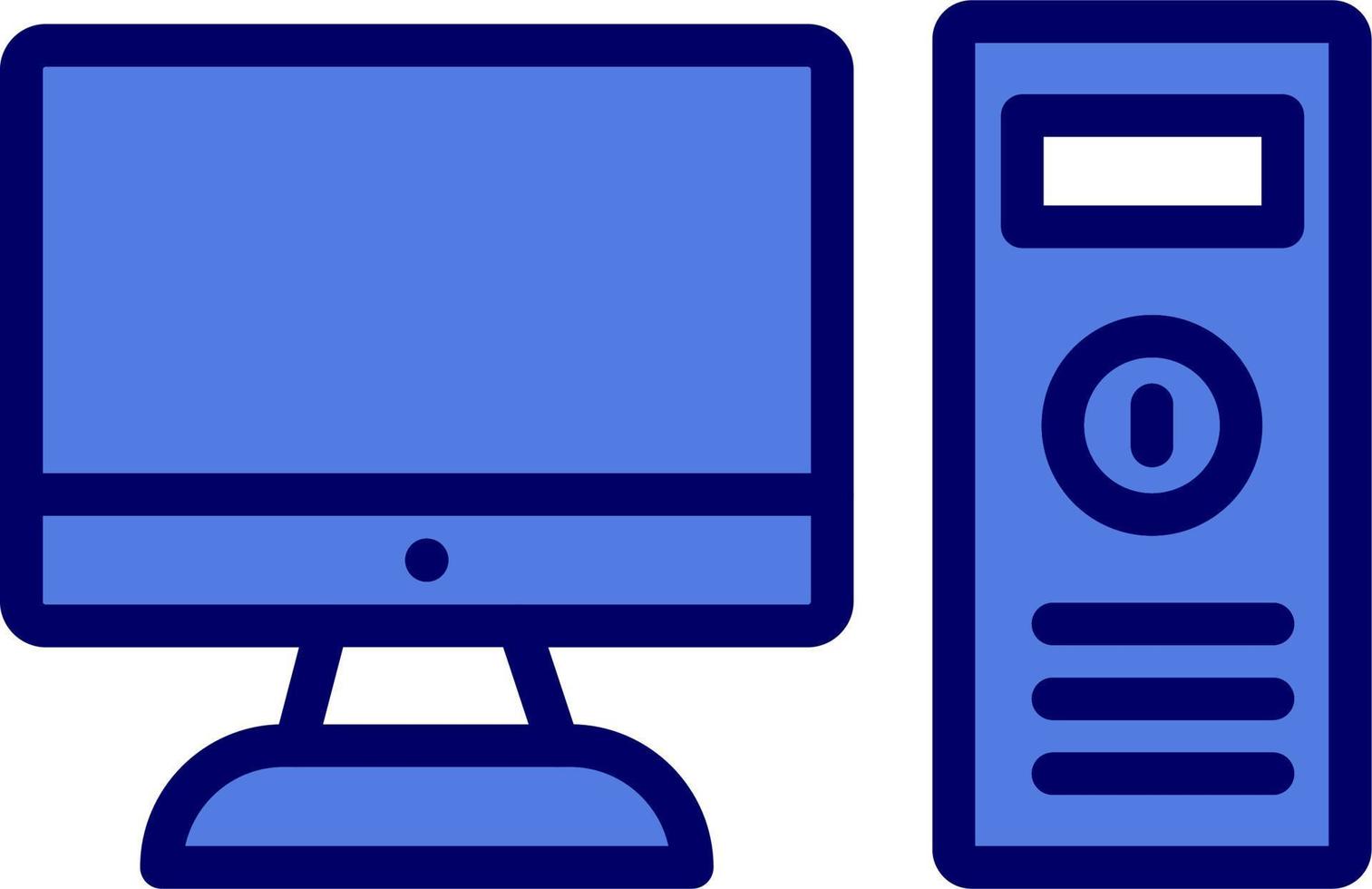 Computer Vector Icon