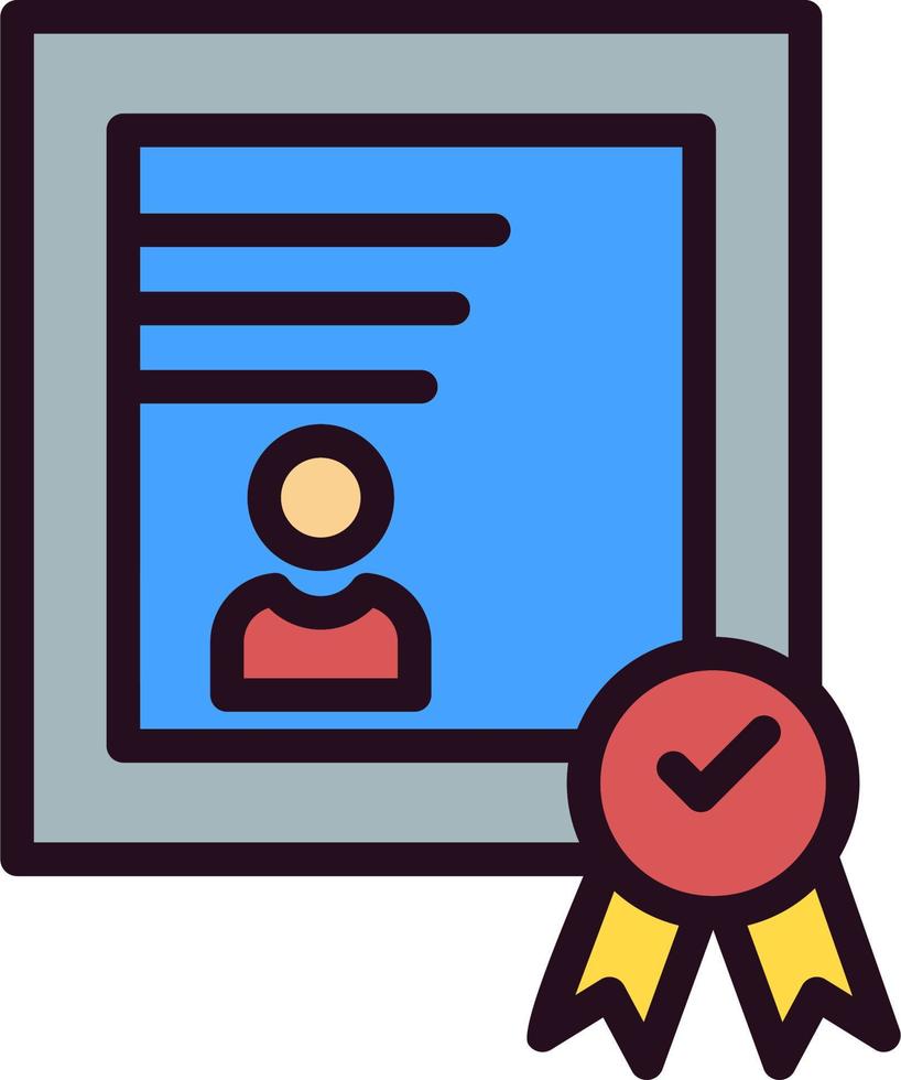 Certificat Vector Icon