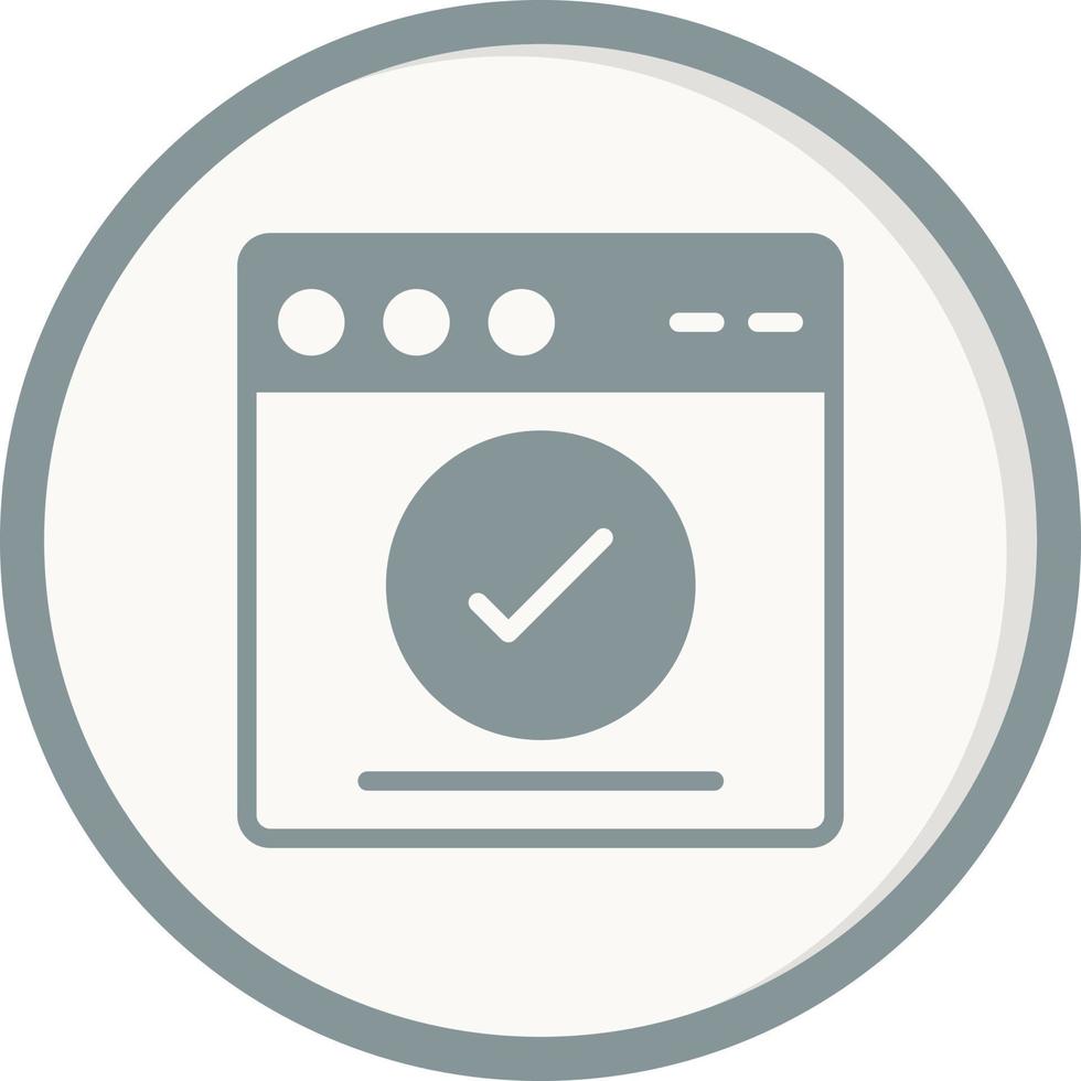 Web Browser Vector Icon