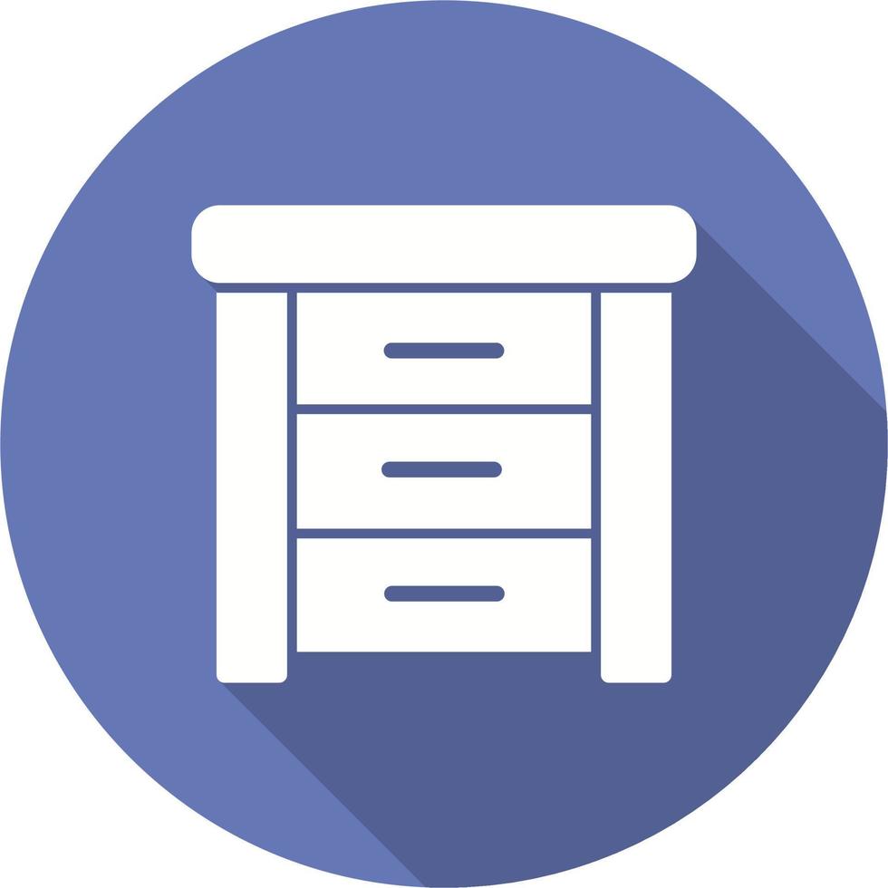 Side Table Vector Icon