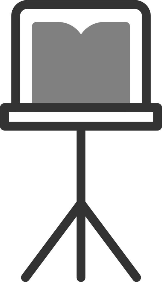 Music Stand Vector Icon