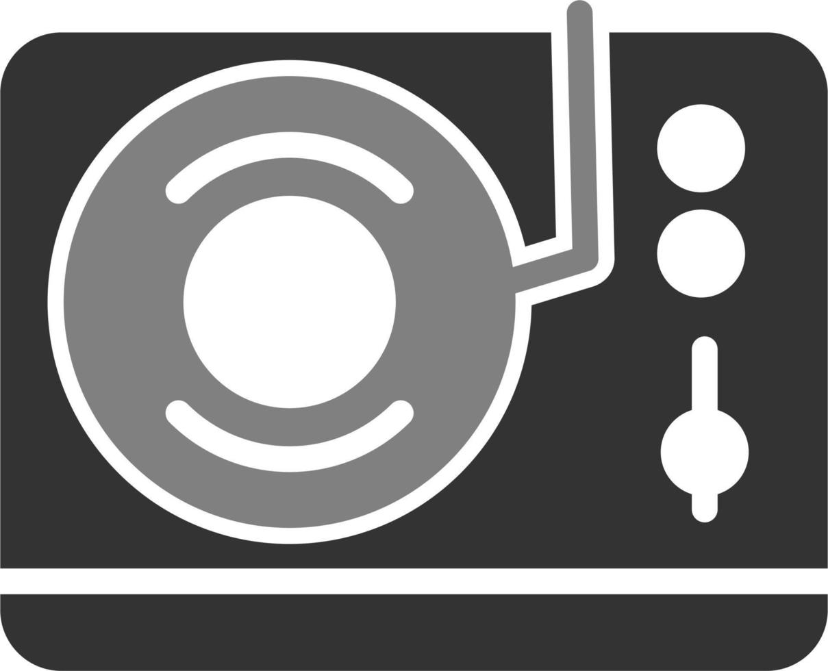 Record Player Vector Icon