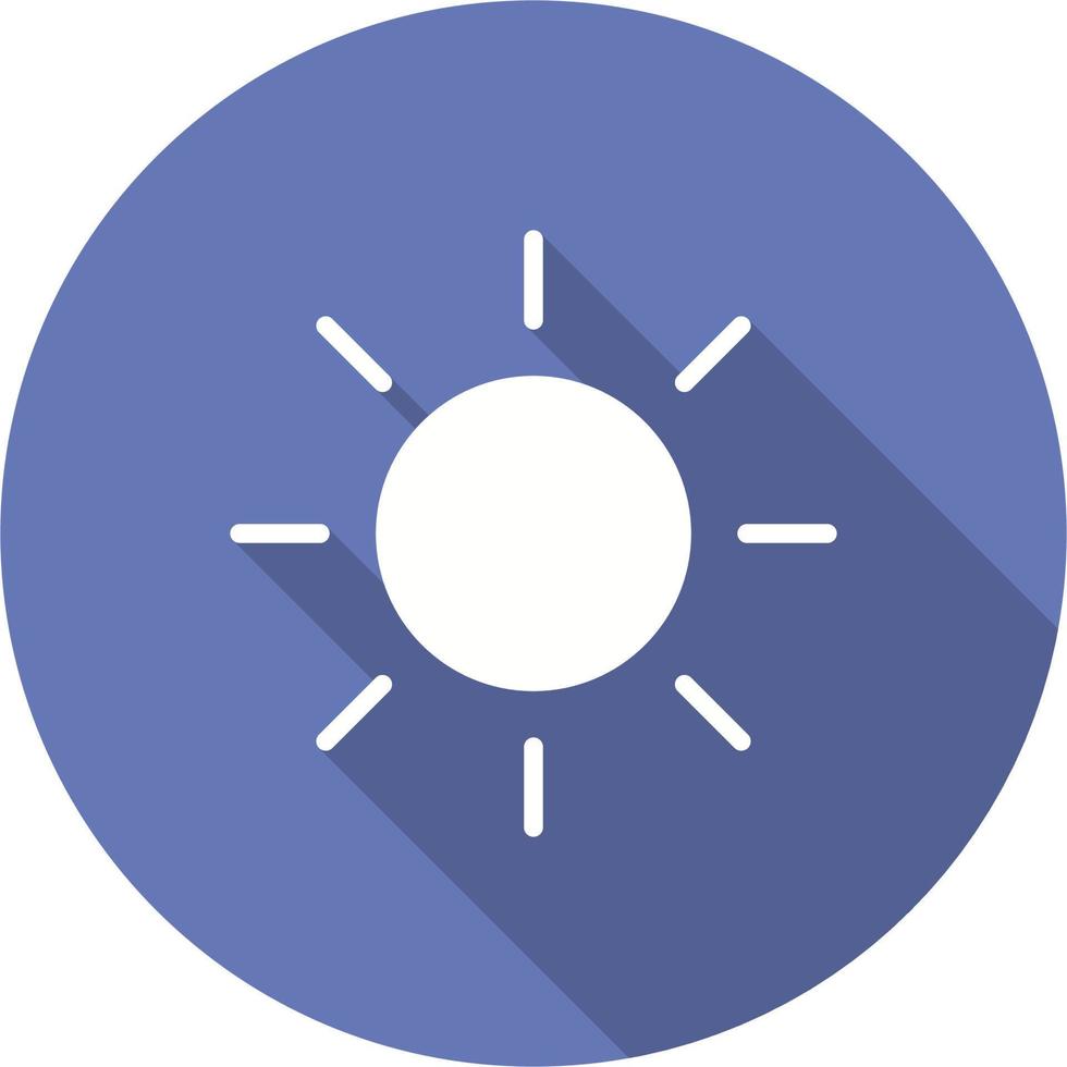 Sun Vector Icon