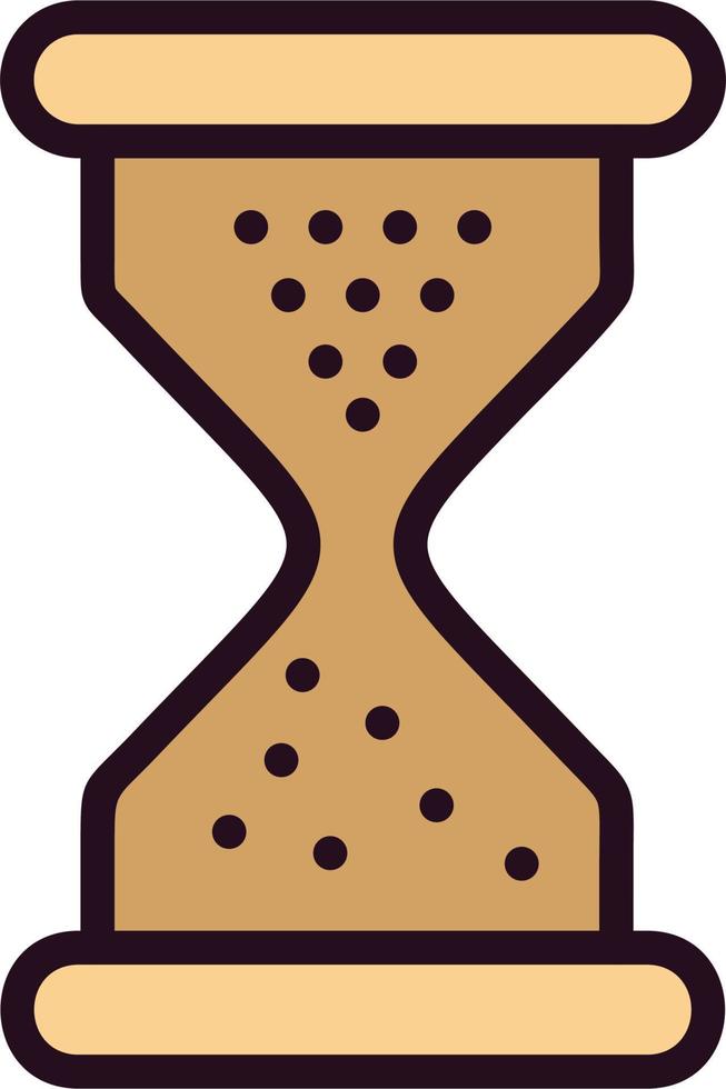 icono de vector de reloj de arena