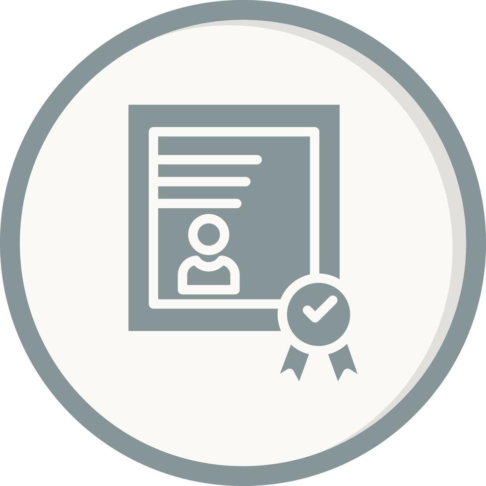 Certificat Vector Icon