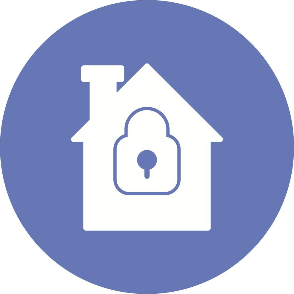 Home Security Vector Icon