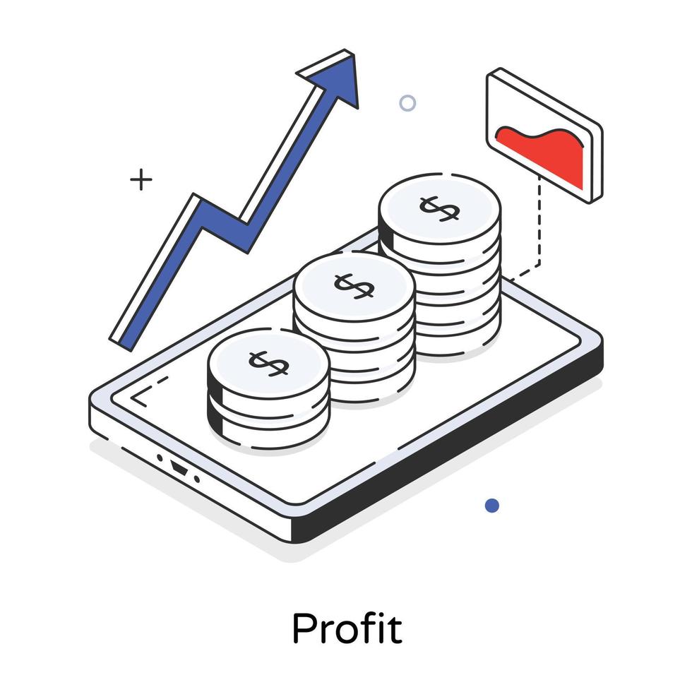 conceptos de beneficio de moda vector