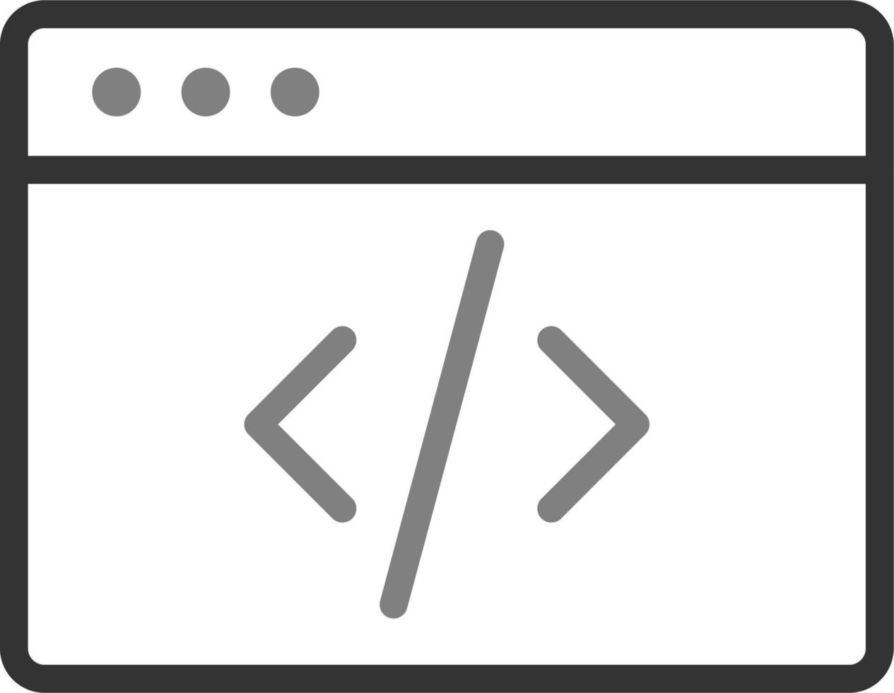 Coding Vector Icon