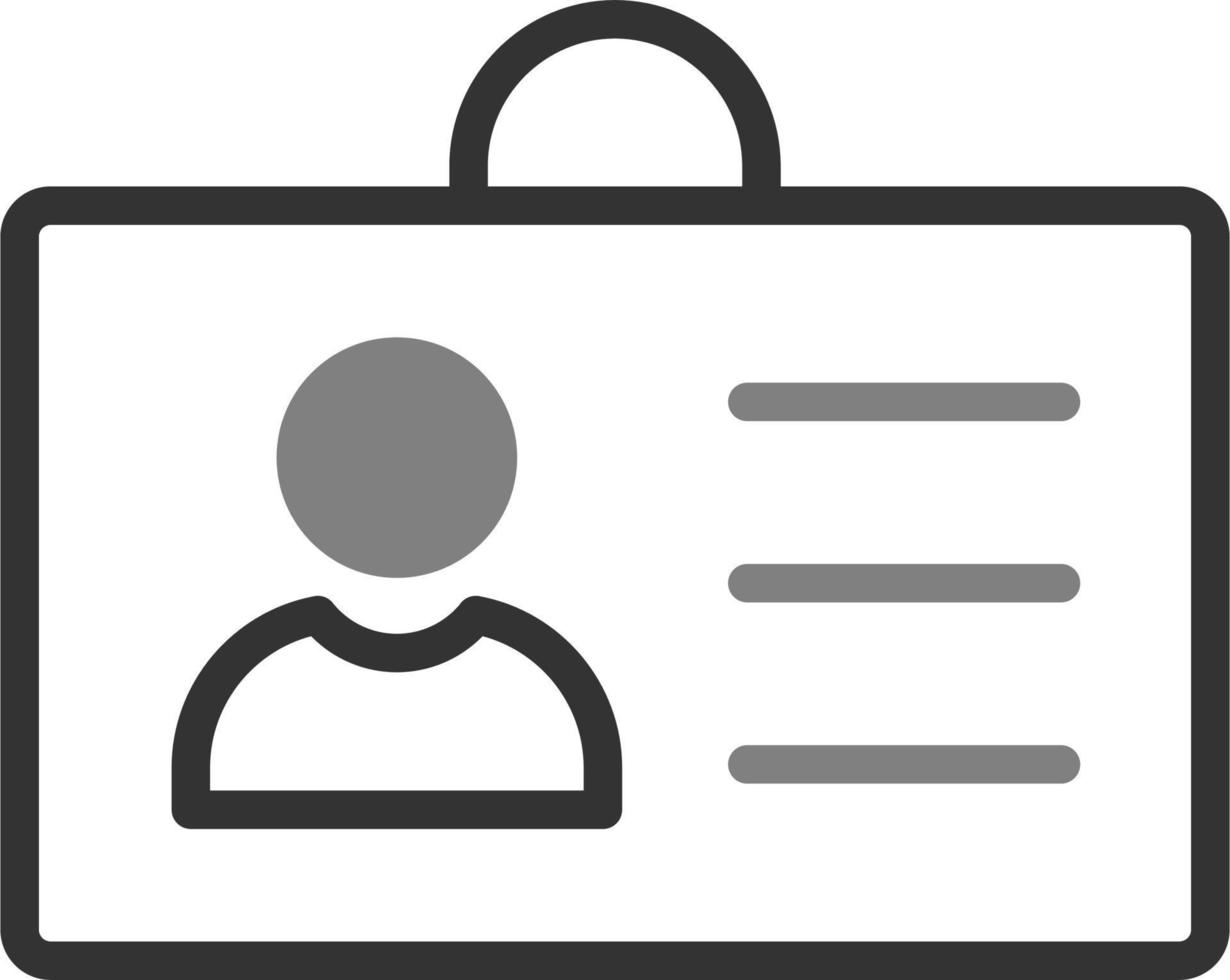 Id Card Vector Icon