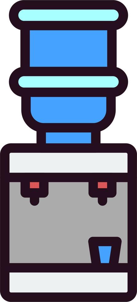 Water Dispenser Vector Icon