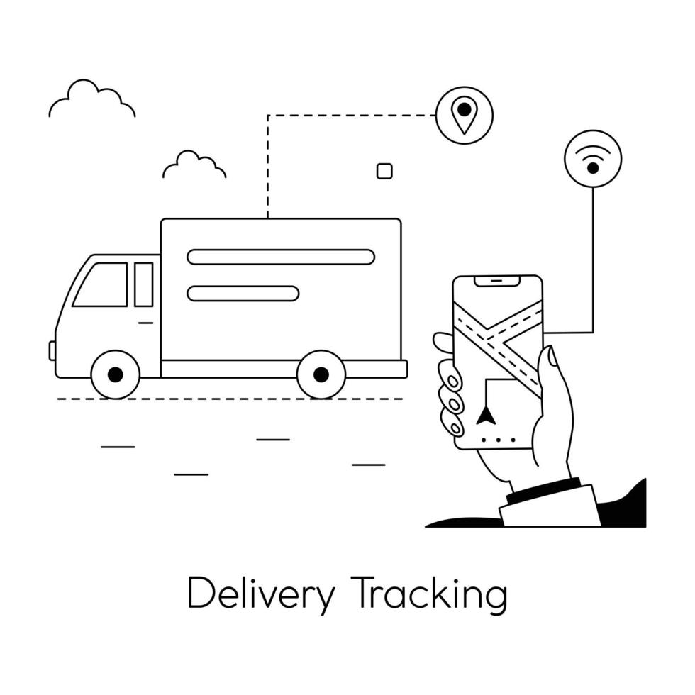 Trendy Delivery Tracking 19803235 Vector Art At Vecteezy trendy-delivery-tracking-19803235-vector-art-at-vecteezy
