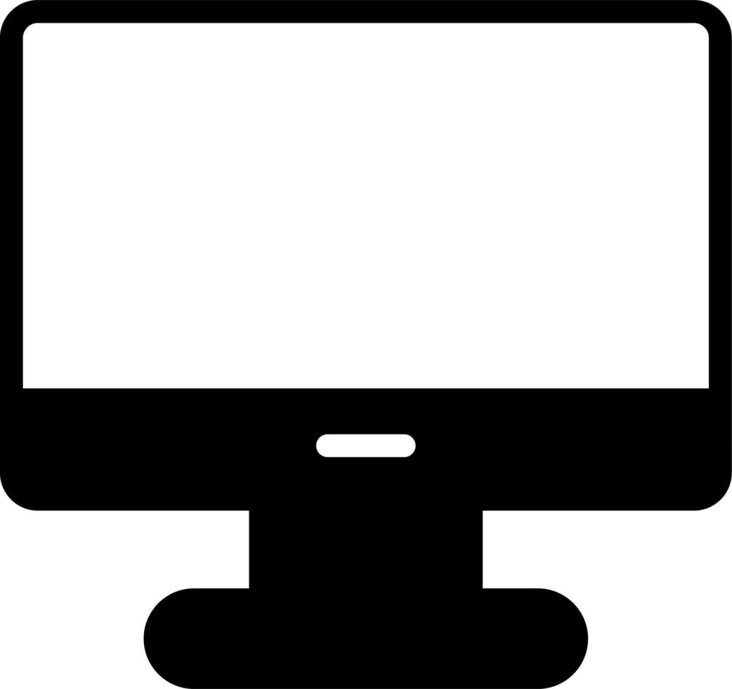 Monitor Vector Icon