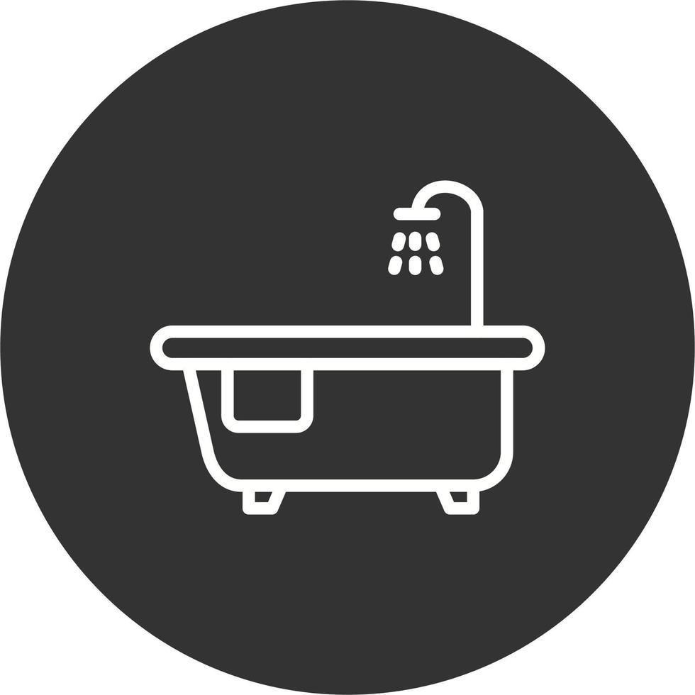 Bath Tub Vector Icon