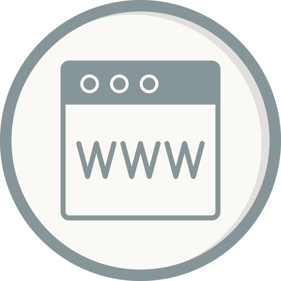 Web Browser Vector Icon