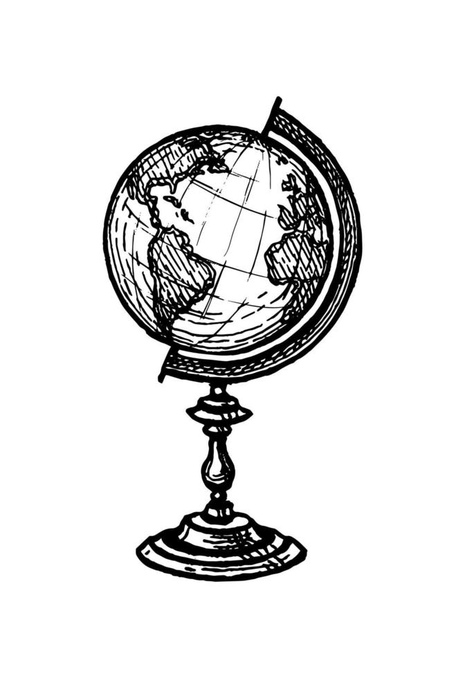 Globe  Drawing Skill