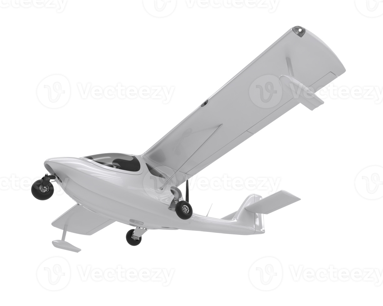 aereo isolato su trasparente sfondo. 3d interpretazione - illustrazione png