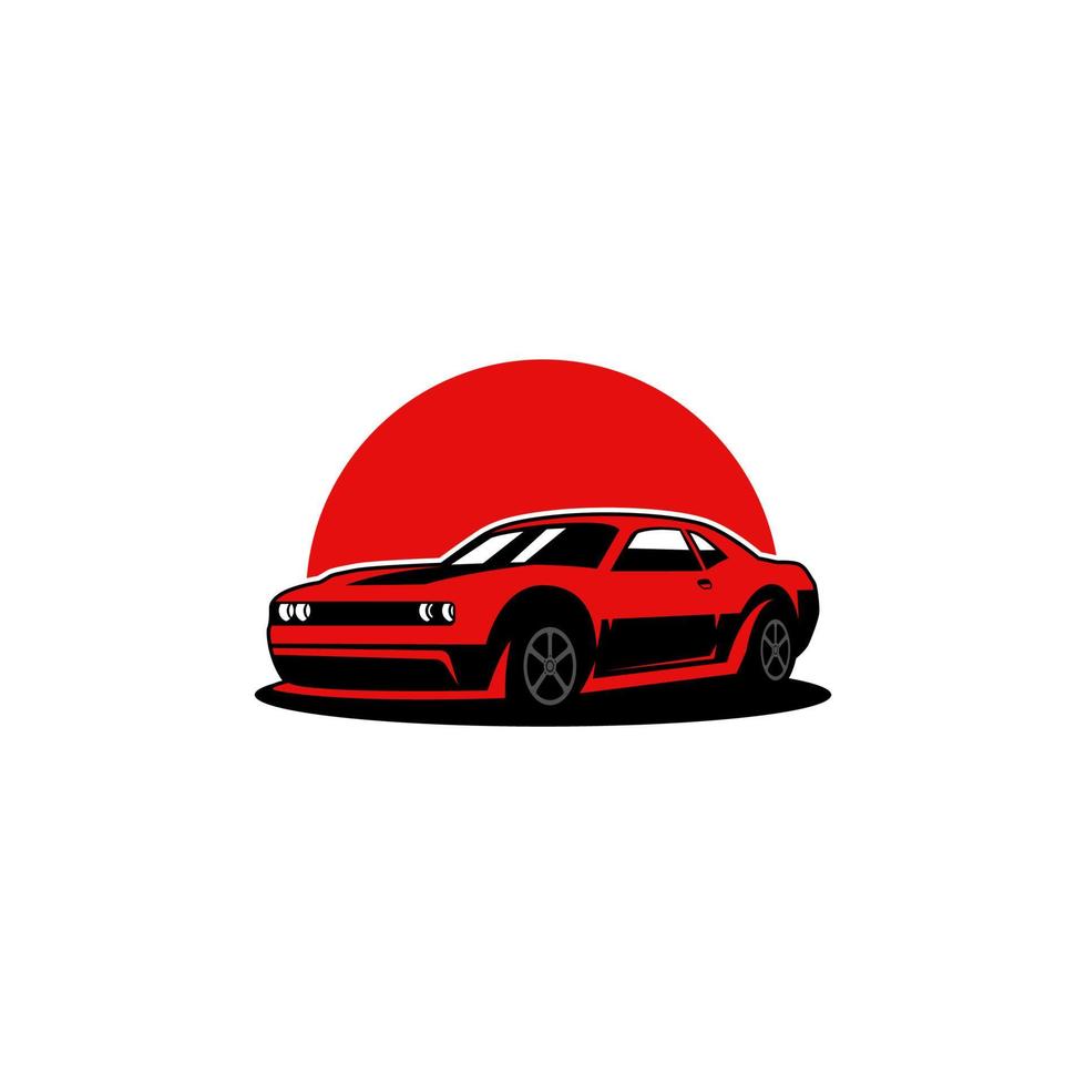Deportes coche logo diseño, súper coche logo vector