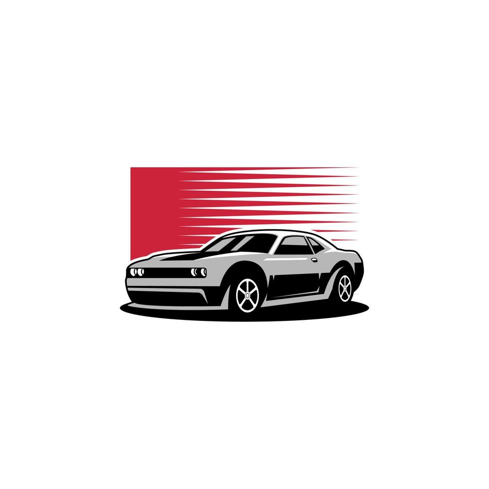 Deportes coche logo diseño, súper coche logo vector