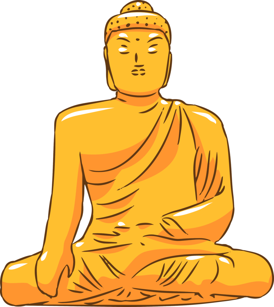 Bouddha png graphique clipart conception