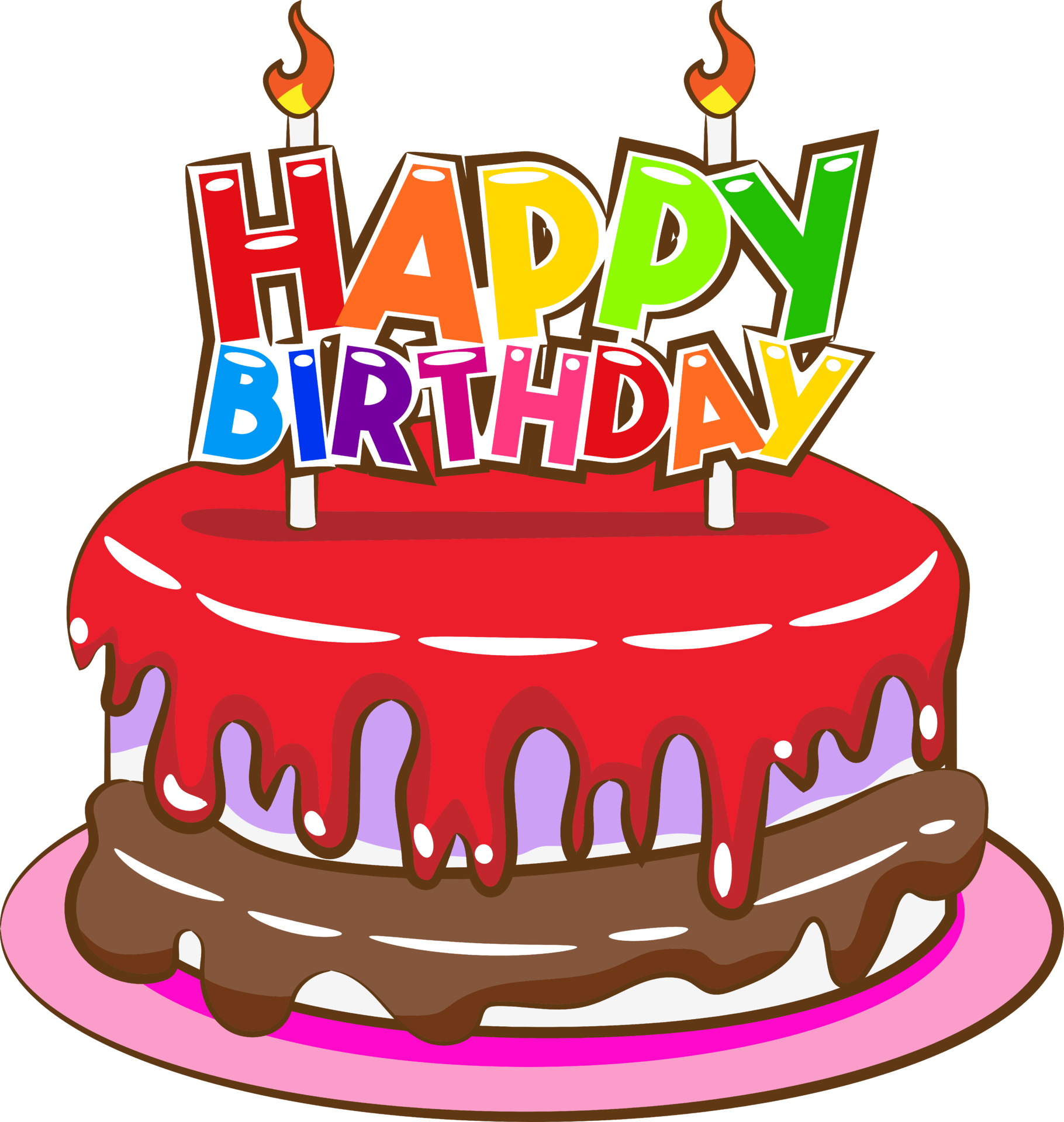 Happy Birthday Cake PNG Transparent Clipart  Gallery Yopriceville   HighQuality Free Images and Transparent PNG Clipart