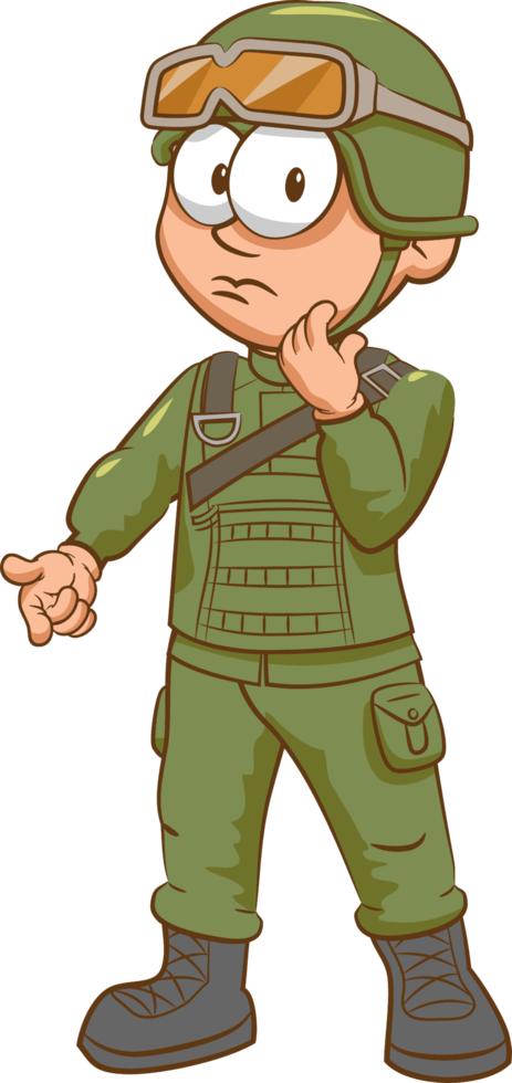 soldier png graphic clipart design