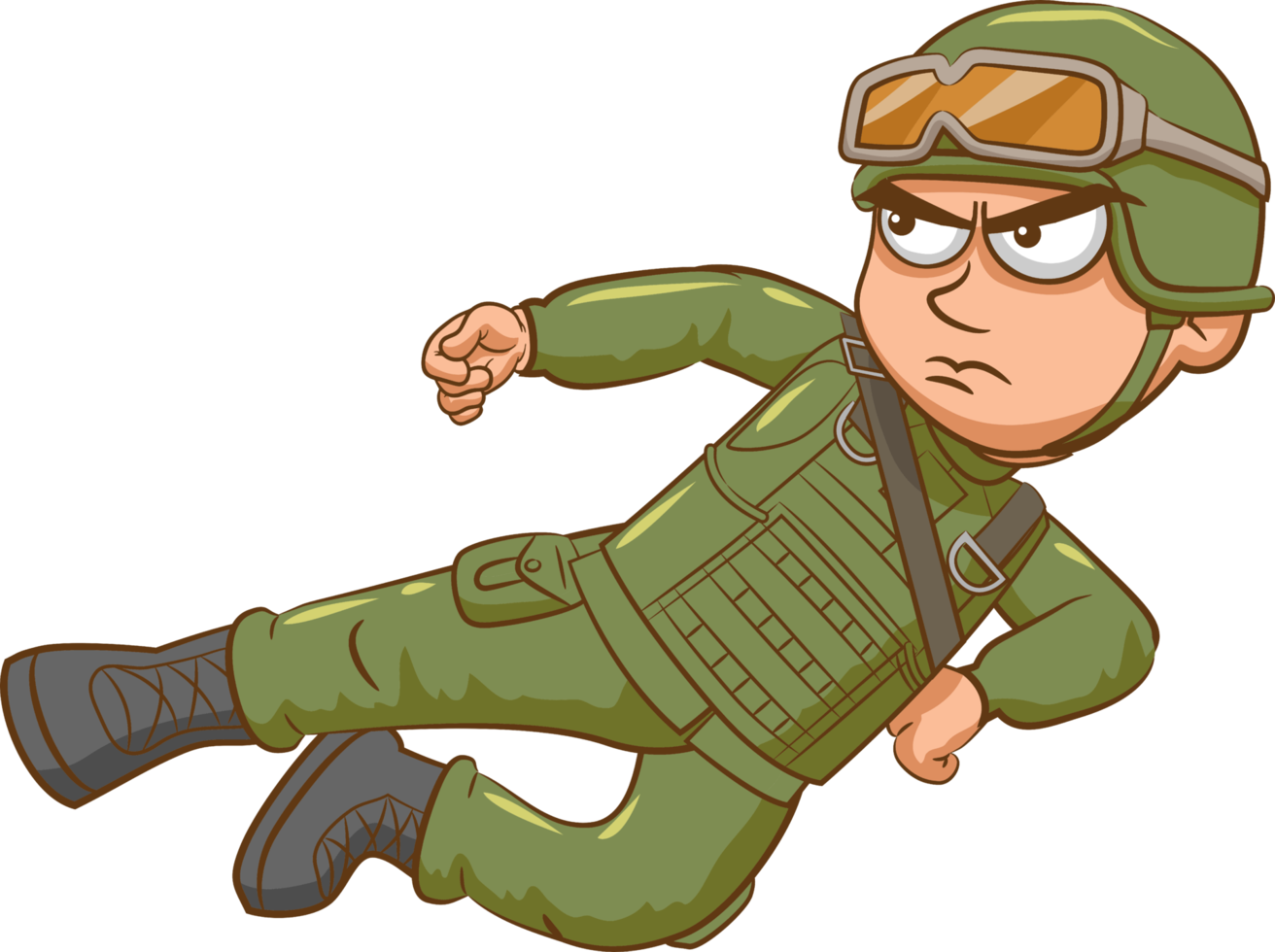 soldier png graphic clipart design
