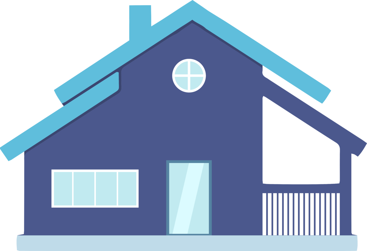 House png graphic clipart design