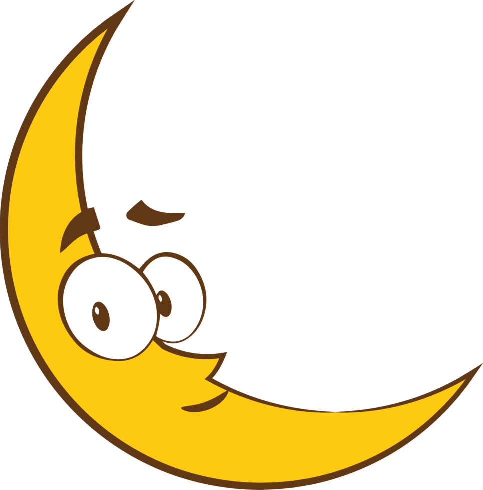 Moon png graphic clipart design