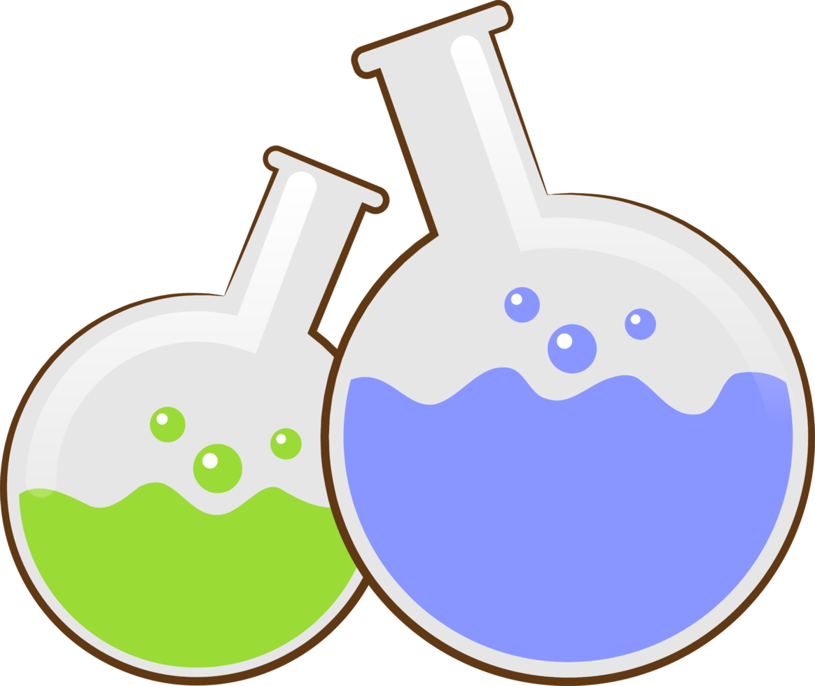 Chemistry png graphic clipart design