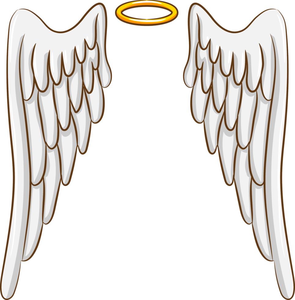 Angel wing png graphic clipart design