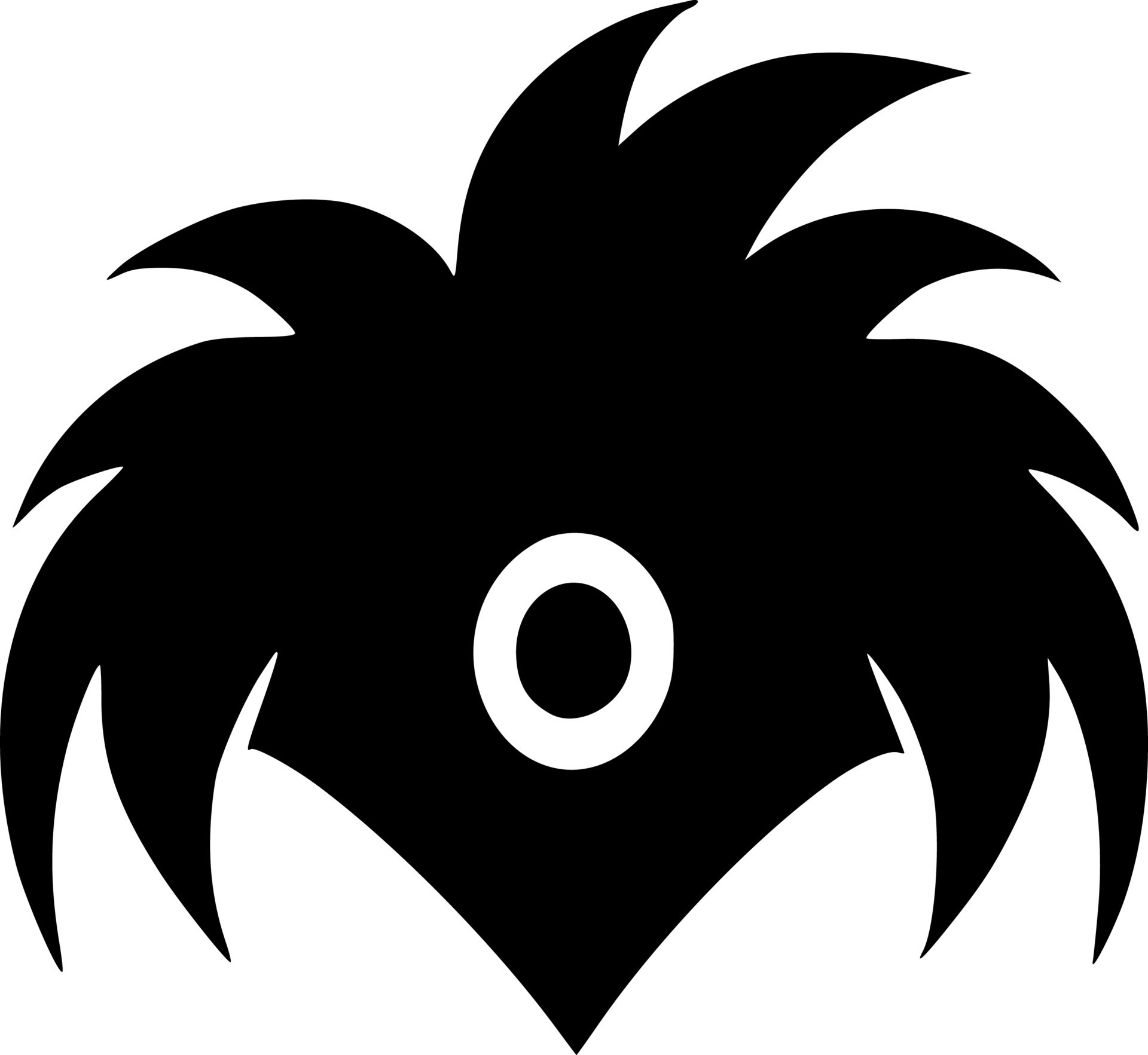 black and white of hat shape 19806490 Vector Art at Vecteezy