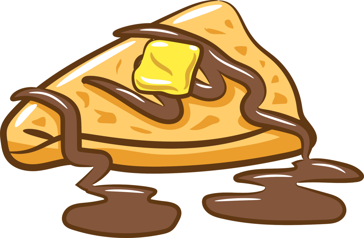 crepe png gráfico clipart diseño