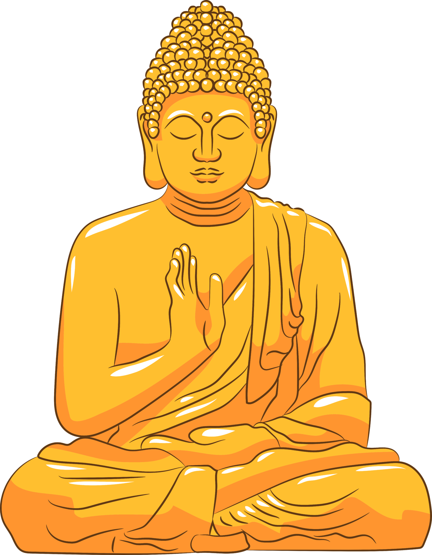 buddhist clipart