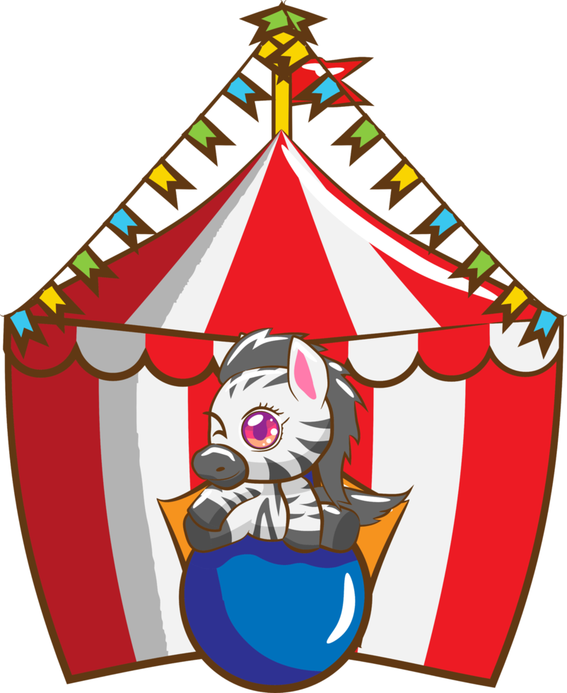 Cricus tent png graphic clipart design