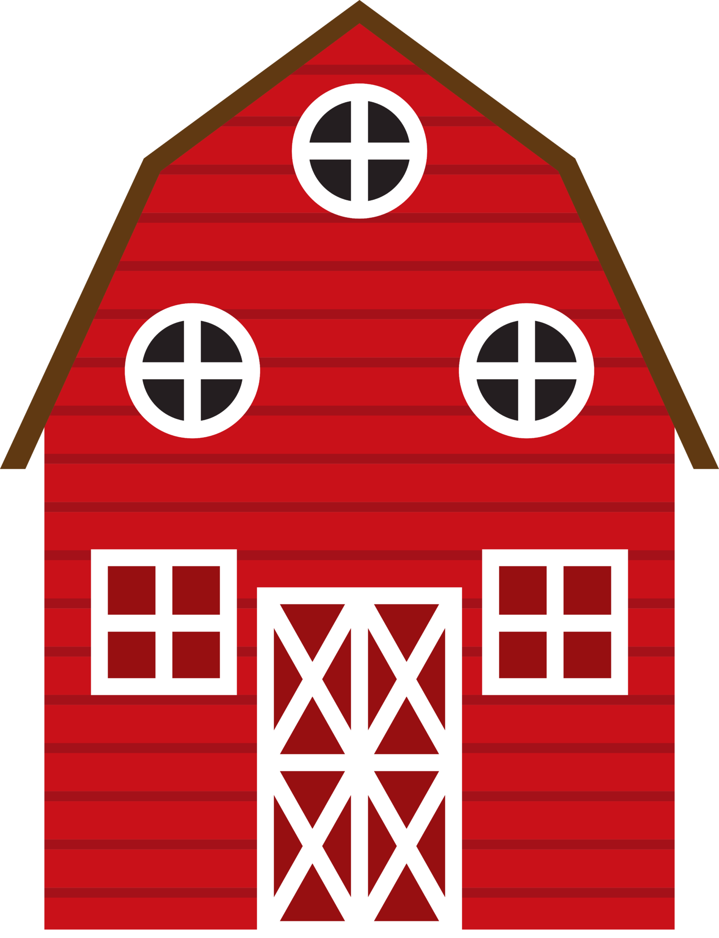 Free Clipart Of A Barn