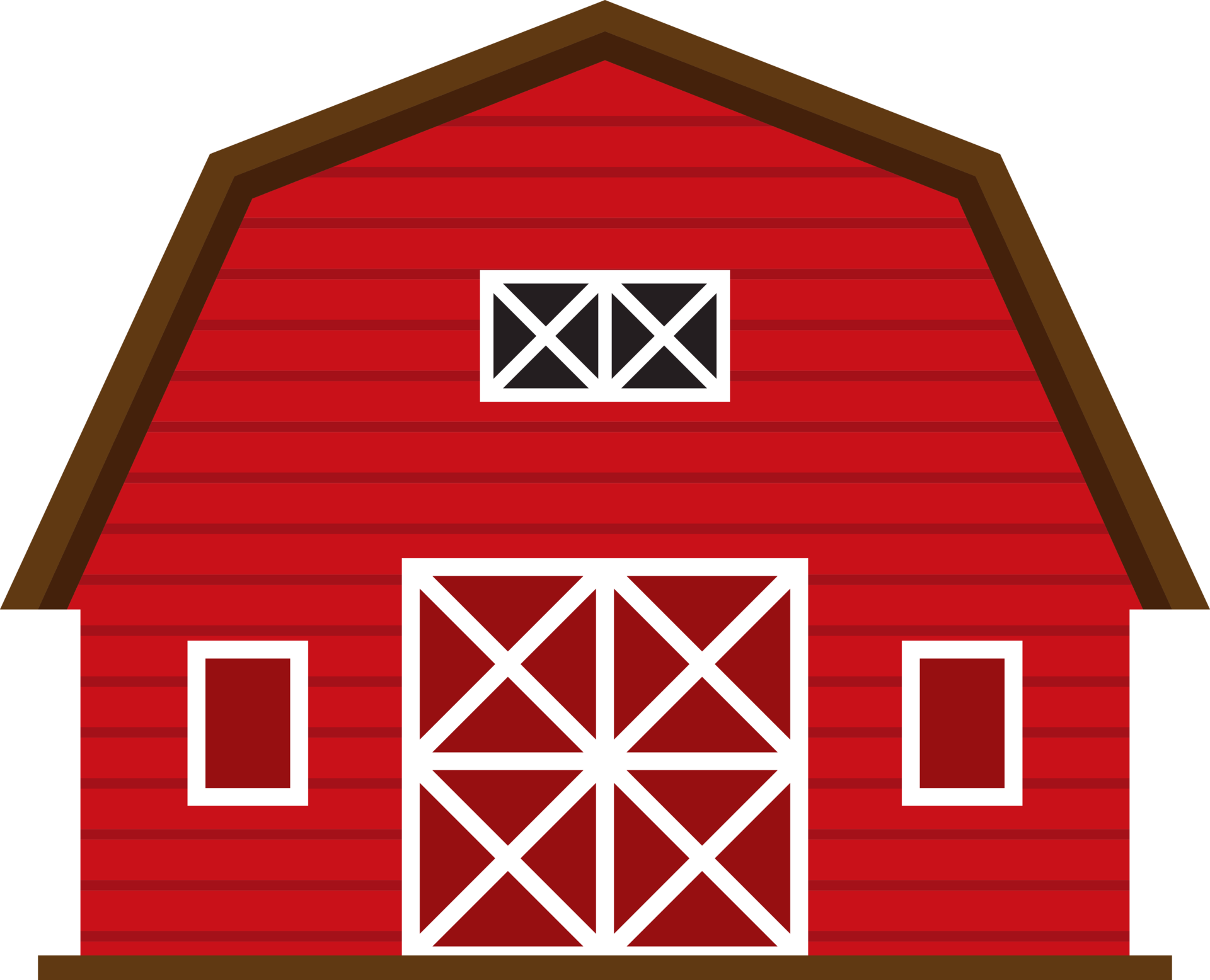 free clipart of a barn