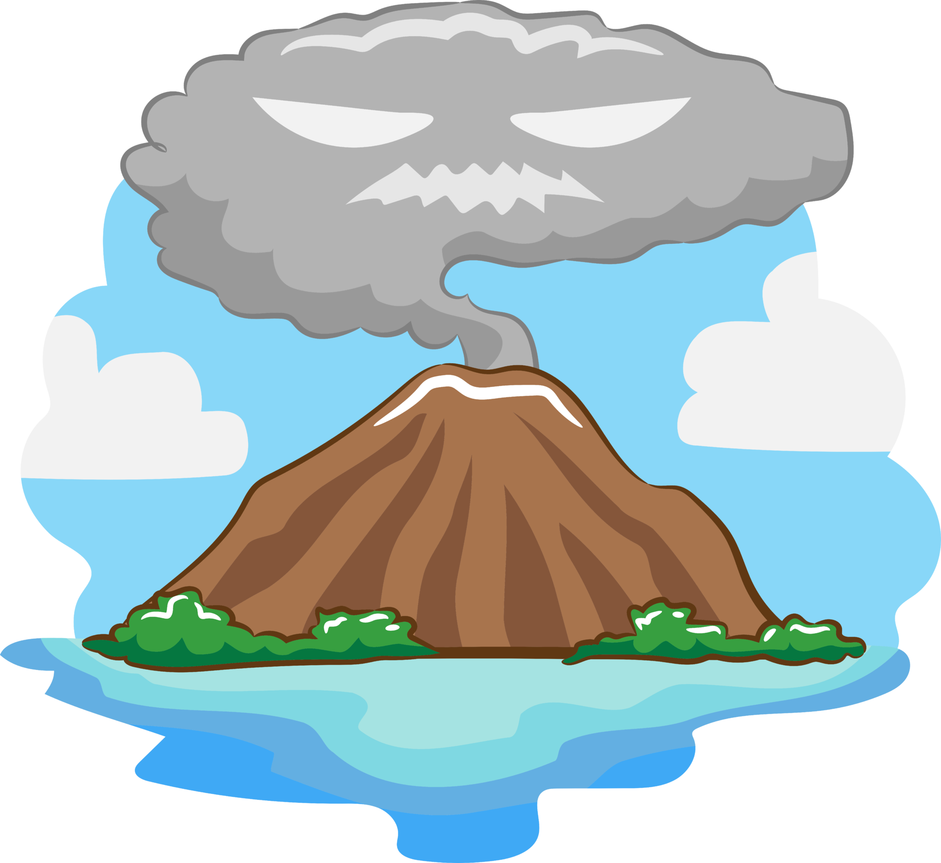 Volcano Png Graphic Clipart Design 19806705 Png