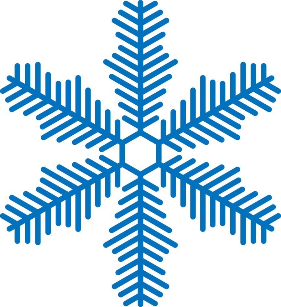 sneeuwvlok PNG grafisch clip art ontwerp