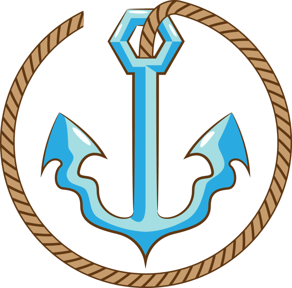 Anchor png graphic clipart design