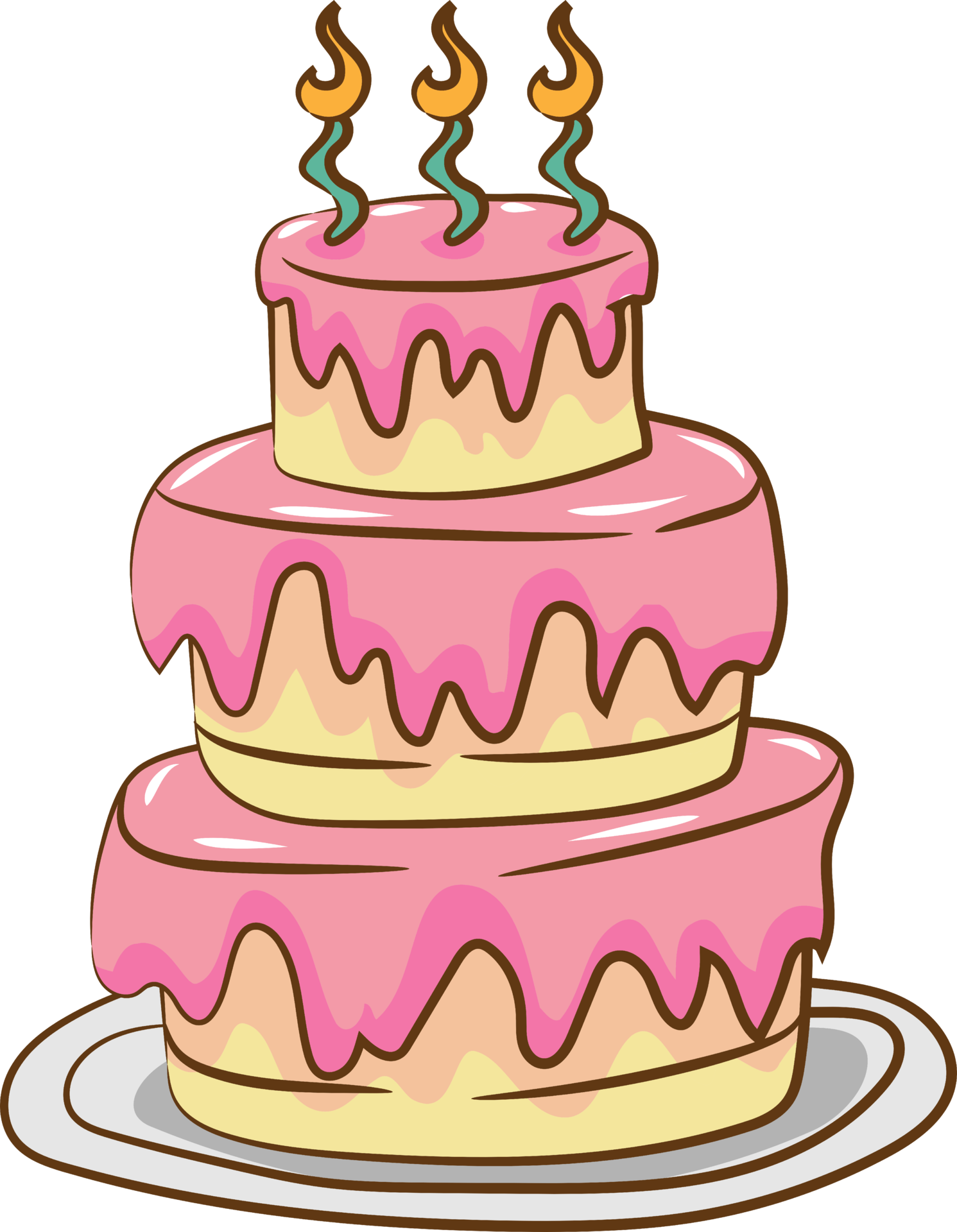 Birthday Cake PNG & SVG Design For T-Shirts