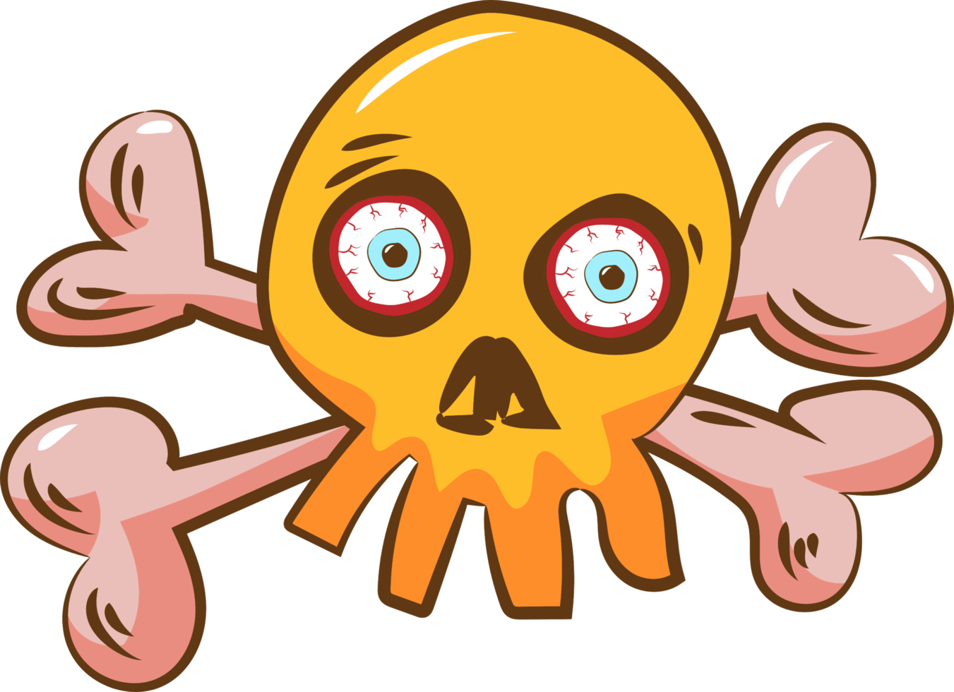 cranio png grafico clipart design