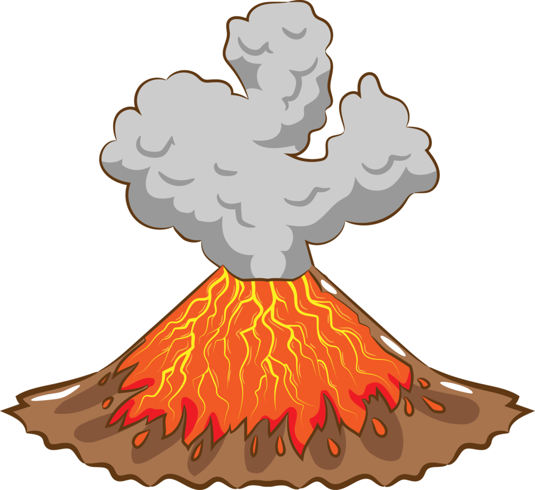 volcan png graphique clipart conception