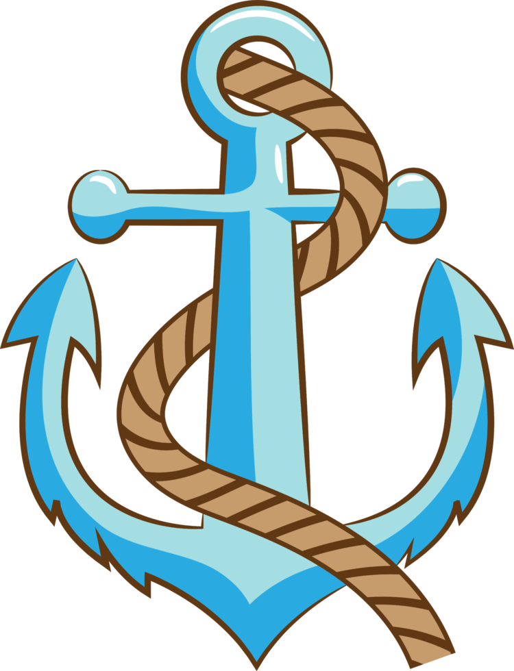 Anchor png graphic clipart design