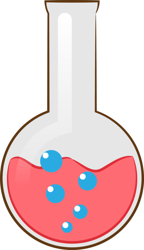 Chemistry png graphic clipart design