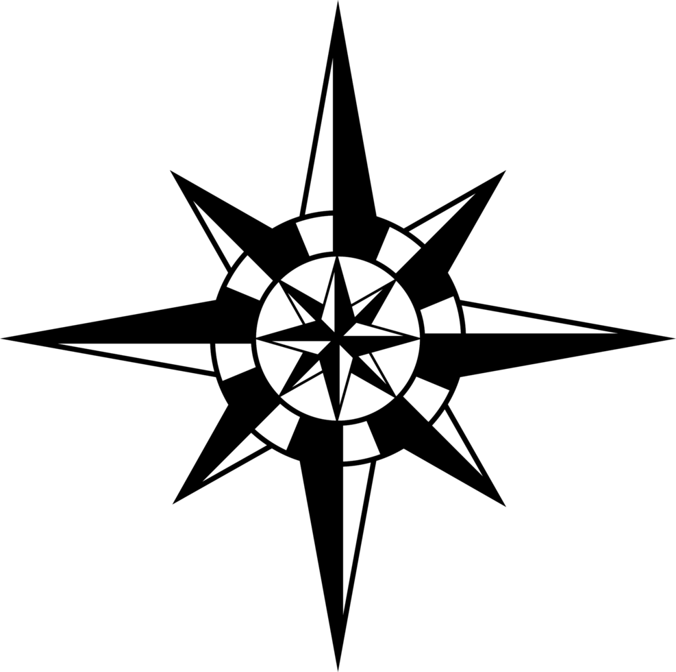 Compass png graphic clipart design