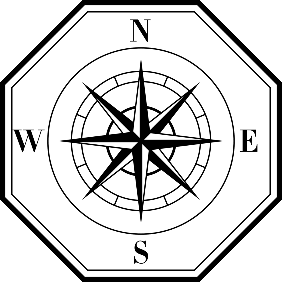 Compass png graphic clipart design