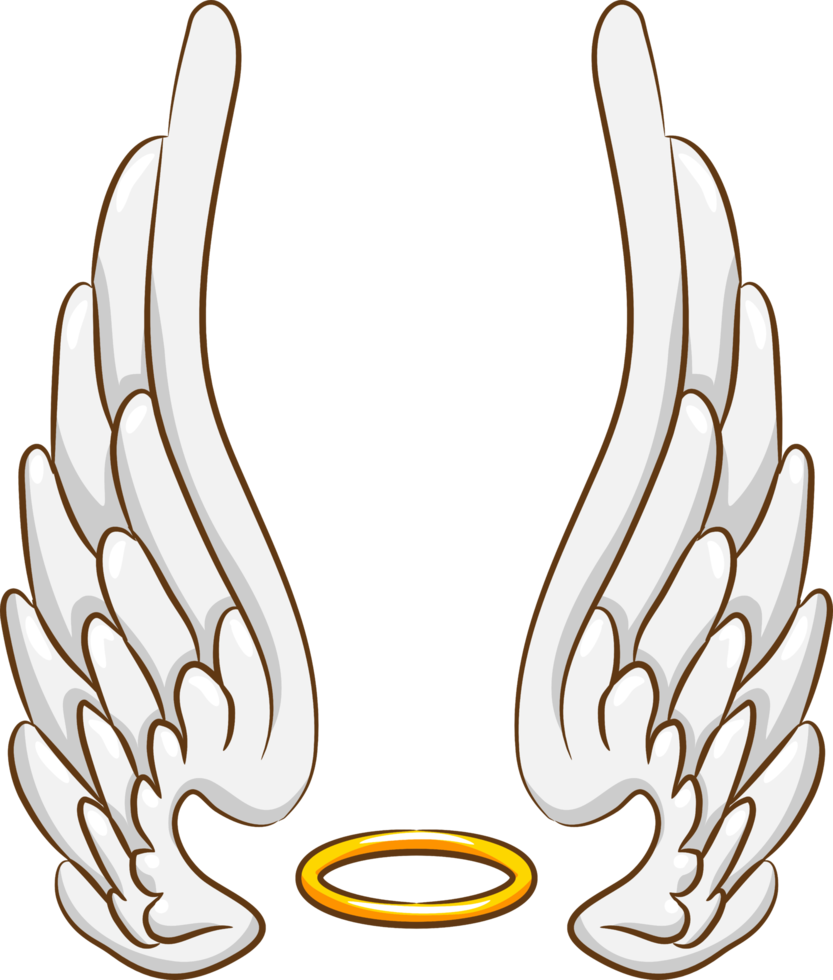 Angel wing png graphic clipart design