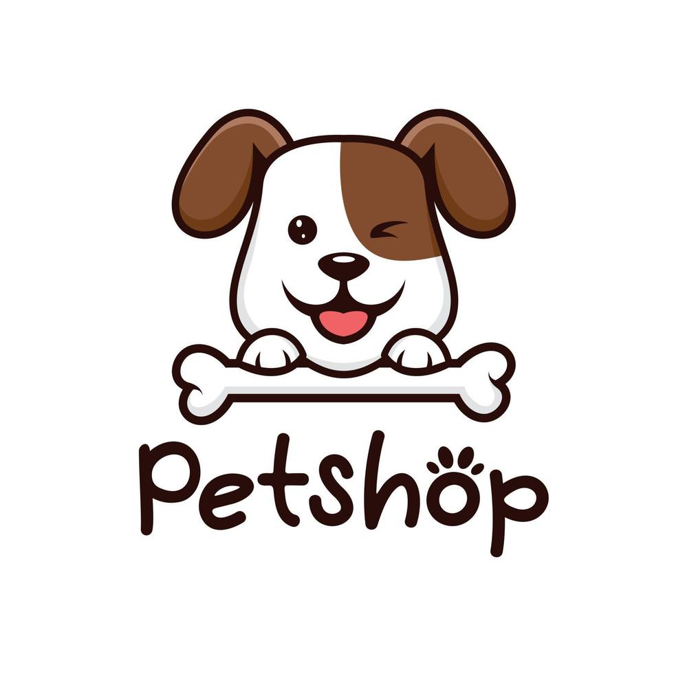 Pet Shop Logo Vector Design Template