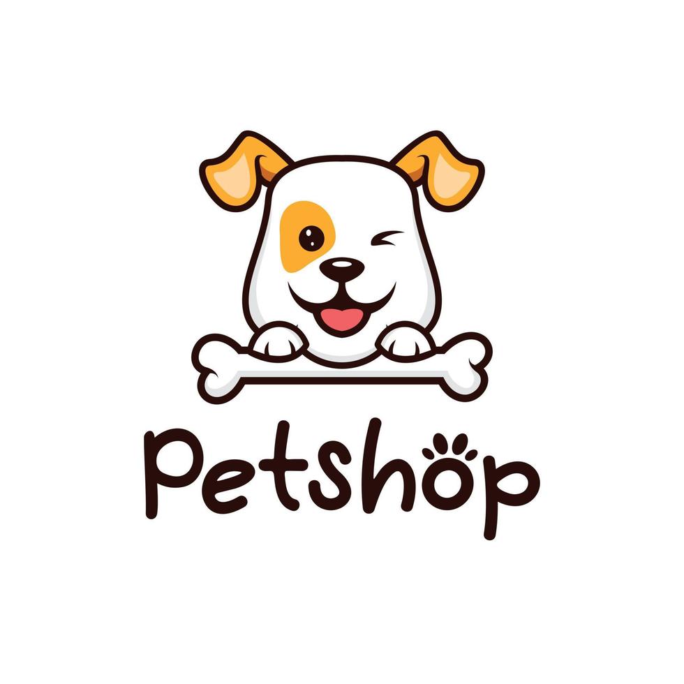 Pet Shop Logo Vector Design Template